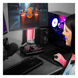 M-AUDIO M-GAME DUAL and Behringer BH470U Streaming/Gaming Headset Bundle