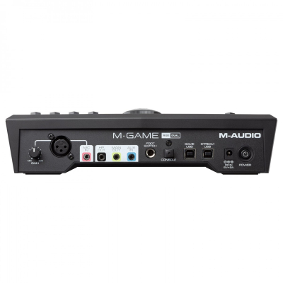 M-AUDIO M-GAME RGB Dual USB Streaming Gaming Audio Interface