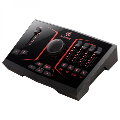 M-AUDIO M-GAME Solo and Shure MV7X Streaming Bundle