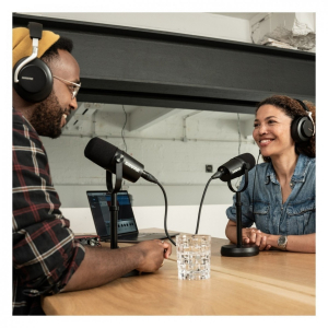 M-AUDIO M-GAME Solo and Shure MV7X Streaming Bundle