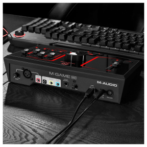 M-AUDIO M-GAME Solo USB Streaming Gaming Audio Interface