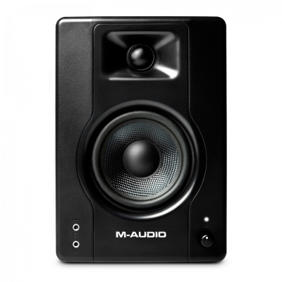 M-Audio M-Track Duo USB Interface with M-Audio BX4 Studio Monitors