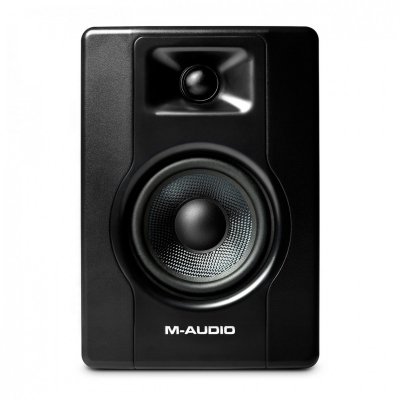 M-Audio M-Track Duo USB Interface with M-Audio BX4 Studio Monitors