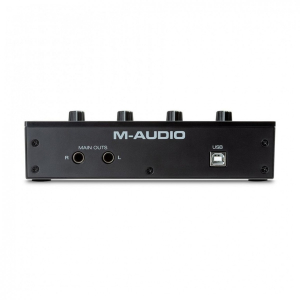 M-Audio M-Track Duo USB Interface with M-Audio BX4 Studio Monitors