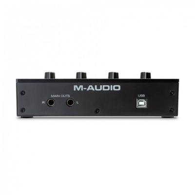 M-Audio M-Track Duo USB Interface with M-Audio BX4 Studio Monitors