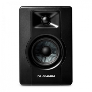 M-Audio M-Track Solo USB Interface with M-Audio BX3 Studio Monitors