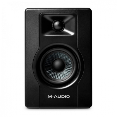 M-Audio M-Track Solo USB Interface with M-Audio BX3 Studio Monitors