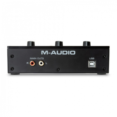 M-Audio M-Track Solo USB Interface with M-Audio BX3 Studio Monitors