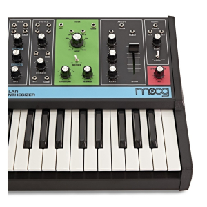Moog Grandmother Semi-Modular Analog Synthesizer with Decksaver Cover