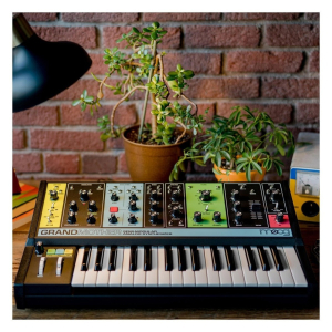 Moog Grandmother Semi-Modular Analog Synthesizer with Decksaver Cover