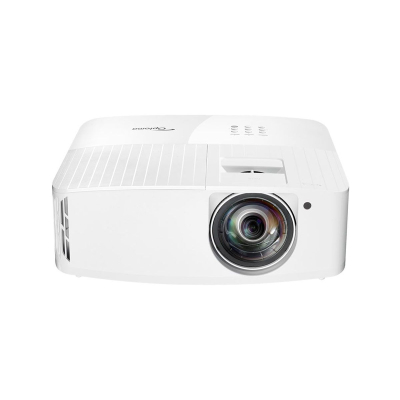Optoma UHD35STx Short Throw 4K UHD Gaming & Home Entertainment Projector - White