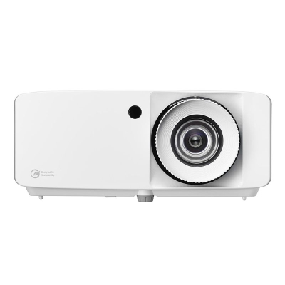 Optoma UHZ66 Eco-friendly Compact High Brightness 4K UHD Laser Projector - White