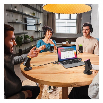 Rode NT-USB Mini Podcasting Bundle, 4 Pack