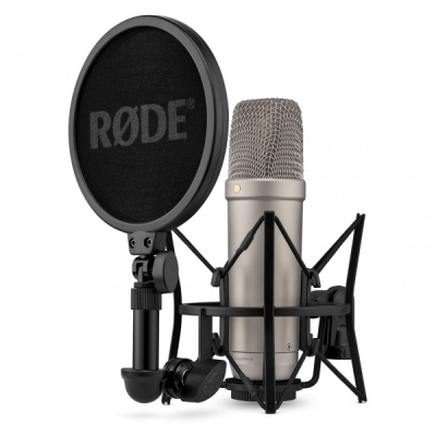 Rode NT1 5th Gen XLR and USB-C Studio Microphone, Silver Rode NT1 5th Gen XLR and USB-C Studio Microphone, Silver