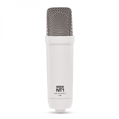 Rode NT1 Signature Series Condenser Microphone, White