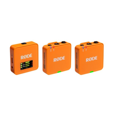 Rode Wireless Go Gen 3, Orange Rode Wireless Go Gen 3, Orange