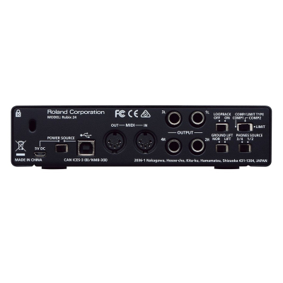 Roland Rubix24 USB Audio Interface Recording Bundle