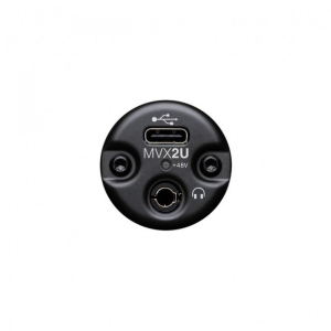 Shure MVX2U Digital Interface with SRH840A Headphones