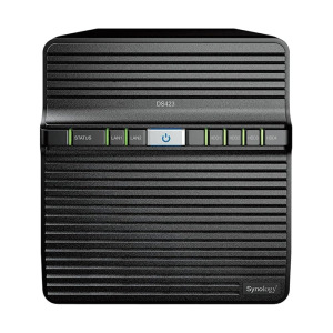 Synology DS423 4 Bay Desktop NAS: Efficient Data Storage and Backup