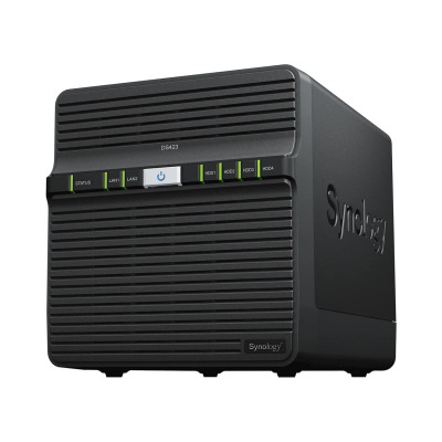 Synology DS423 4 Bay Desktop NAS: Efficient Data Storage and Backup