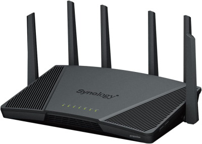 Synology RT6600AX Tri-band Wi-Fi 6 Router,Black