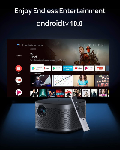 XGIMI Horizon Pro 4K Projector 1500 ISO Lumens, Android TV 10 Movie Projector with Integrated Harman Kardon Speaker, Auto Keystone & Focus, ISA Technology, Wireless Casting WiFi...