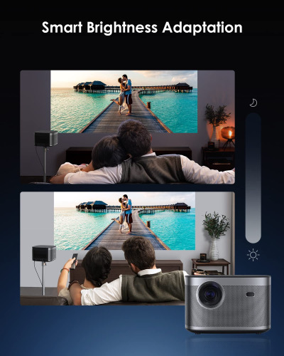 XGIMI Horizon Pro 4K Projector 1500 ISO Lumens, Android TV 10 Movie Projector with Integrated Harman Kardon Speaker, Auto Keystone & Focus, ISA Technology, Wireless Casting WiFi...