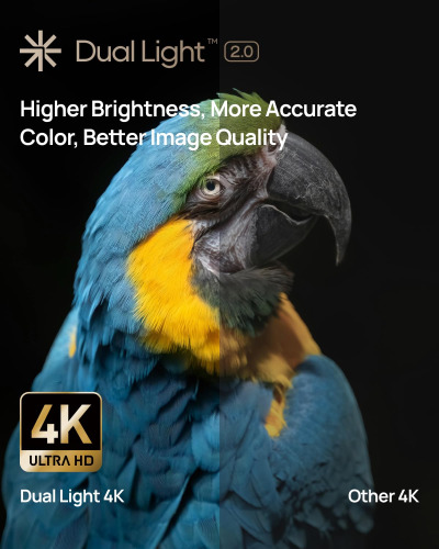XGIMI HORIZON S Pro 4K Projector, Dolby Vision, 1800 ISO Lumens, 110% BT.2020, Built-in Flexible Stand, Intelligent Screen Adaption, 2 x 12W Harman Kardon