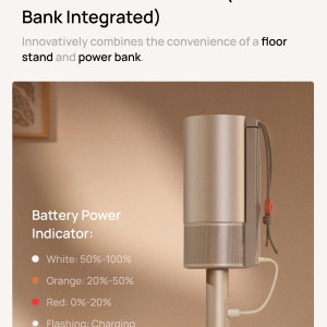 XGIMI MoGo 3 Pro 1080P Mini Projector with PowerBase Stand, Google TV with Licensed Netflix, Build-in Adjustable Stand, Portable Projector, 450 ISO Lumens, ISA 2.0, 2*5w Harman...