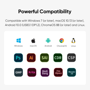XPPen Artist 22 Pro (Gen 2) Graphics Tablet 2.5K QHD Screen, 21.5 Inch Drawing Display with 99% Adobe RGB Color Gamut, 16K Pen Pressure Sensitity, Ideal for Illustration,...