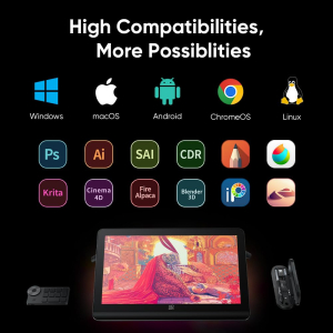 XPPen Artist Pro 19 (Gen 2) Graphics Drawing Tablet with 4K Display, 99.8% sRGB Color Gamut, 18.4-inch Full-laminated Screen with Dual Styli, 60° Tilt &16K Pressure Levels, Work...