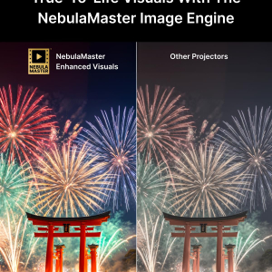 Anker NEBULA Cosmos 4K SE Laser+LED Dolby Vision Projector, 4K projector with 1800 ANSI Lumens High Brightness, 200" Huge Screen, Enhanced Image Quality, Google TV, Portable...