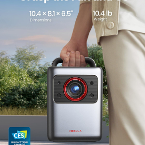 Anker NEBULA Cosmos Laser 4K Projector, Portable Projector with 2200 ANSI Lumens, Android TV 10.0, Autofocus, Auto Keystone Correction, Screen Fit, Home Theater with Wi-Fi &...