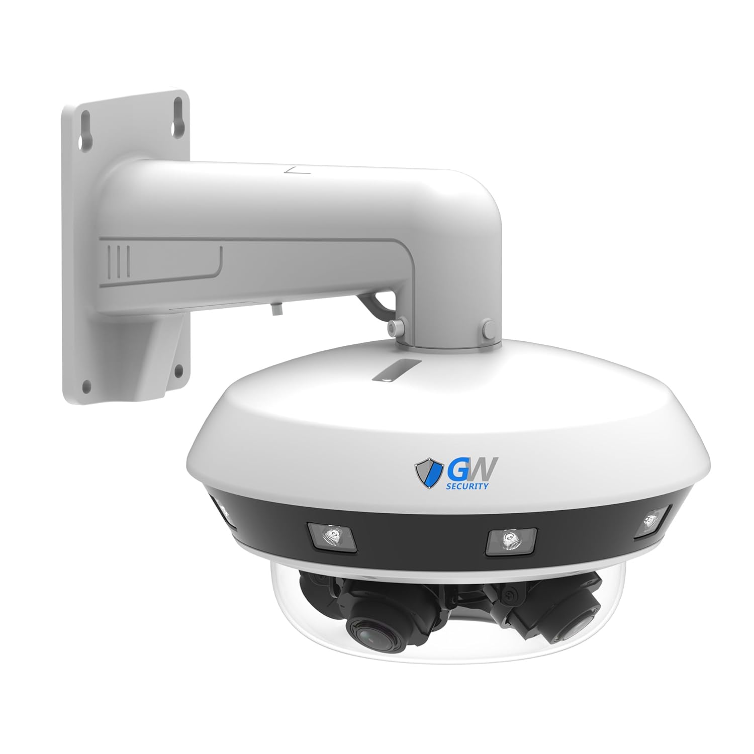 GW Security 32MP 360-Degree 4 X 8MP 30fps Realtime 4-Directional Multi ...