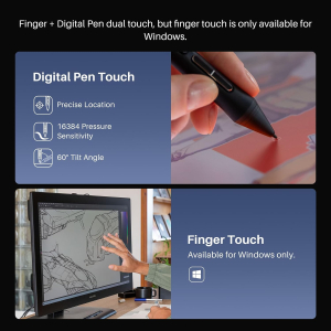 HUION KAMVAS Pro 27 4K UHD Drawing Tablet with Screen, PenTech 4.0 Battery-Free Stylus with 2nd Gen Anti-Glare Etched Glass Full Laminated Graphics Tablet, 98% Adobe RGB...