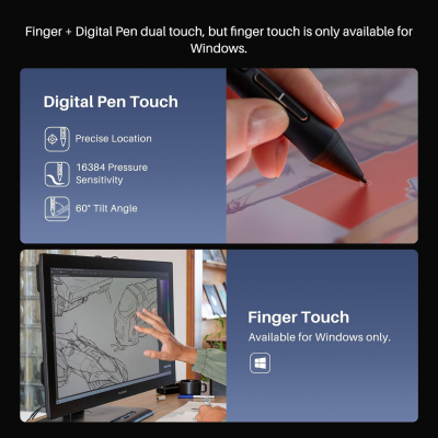 HUION KAMVAS Pro 27 4K UHD Drawing Tablet with Screen, PenTech 4.0 Battery-Free Stylus with 2nd Gen Anti-Glare Etched Glass Full Laminated Graphics Tablet, 98% Adobe RGB...