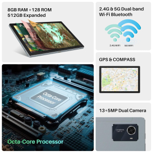 HUION Kamvas Slate 10 Standalone Drawing Tablet with Full-Laminated Screen, 10.1" FHD Digital Art Tablet No Computer Needed, with 4096 Levels Stylus Pen, Android 12, 8GB+128GB...