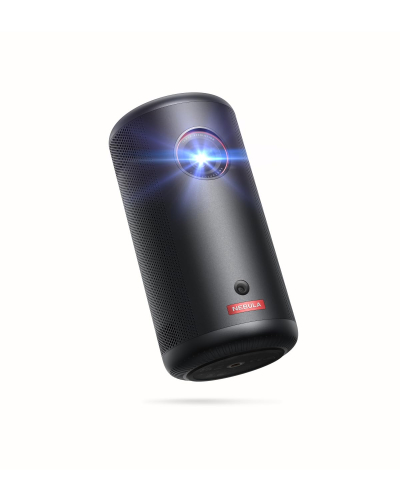 NEBULA Capsule Air Ultra Portable Projector, Google TV with Licensed Netflix, Smart Mini Projector with 2 Hours of Playtime, Dolby Digital, Real-Time Keystone Correction, Auto...