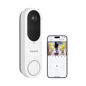Reolink 2K Battery Video Doorbell with Home Hub, 2.4/5GHz Wi-Fi Doorbell Camera Wireless, 1:1 Head-to-Toe View, Package/Person/Vehicle Detection, Video Call, 64GB Local Storage...