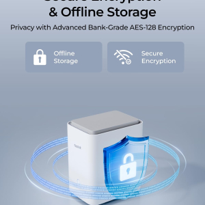 Reolink Home Hub Pro with 2TB HDD for Security Cameras, All-in-one Centre, Local Expandable Storage up to 16TB, AES-128 Encryption, 2.4/5GHz Wi-Fi 6, 120dB Siren, Alarm System