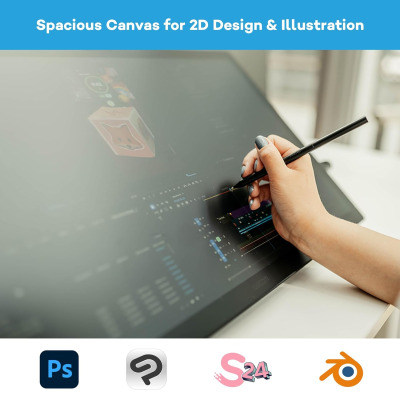 Wacom Cintiq 24 (2025 Edition) Drawing Tablet