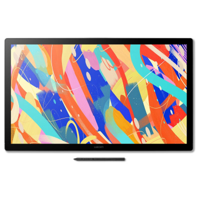 Wacom Cintiq 24 Touch (2025 Edition) Drawing Tablet – Multi-Touch 2.5K Pen Display with Wacom Pro Pen 3, Anti-Glare Etched Glass, and Ergonomic Adjustable Stand