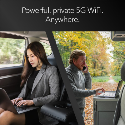 NETGEAR Nighthawk M7 Pro Mobile Hotspot Router 5G, Unlocked, International Roaming 125 Countries, WiFi 7, Portable Device for Travel, 13 Hour Battery Life (MR7450)