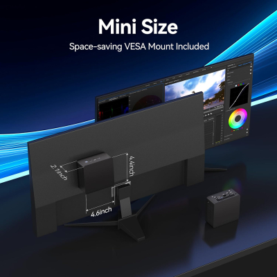 (ASUS NUC) Intel NUC 12 Pro Mini PC, Core i7-1260P (16 threads, up to 4.7GHz), Wi-Fi 6E Network NUC Desktop PC Computer, 16 GB DDR4 Windows 11 Pro 512GB Mini Computer, 8K/WiFi...