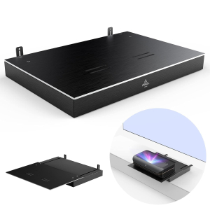 AWOL VISION IC-A150 Motorized Sliding Shelf for Ultra Short Throw (UST) Projector - Expandable to 150" Image, Auto-Retractable Telescopic Tray, Smart Sync with Projector...