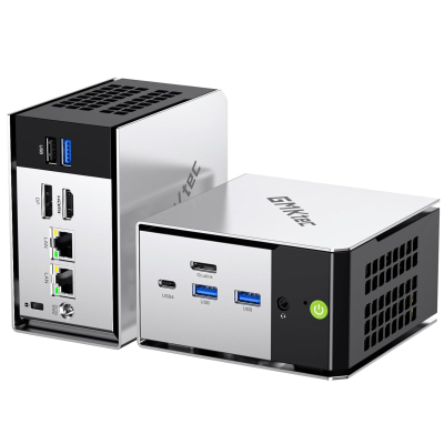 GMKtec Mini-PC 5825U (beat Ryzen 7 5850U), M5 Plus Dual LAN 2.5G Desktop Computer, AMD Ryzen 7 5825U (8C/16T 4.50GHz), 32GB DDR4 RAM + 1TB PCIe-SSD, WiFi 6E, USB 3.2, USB-C, BT...