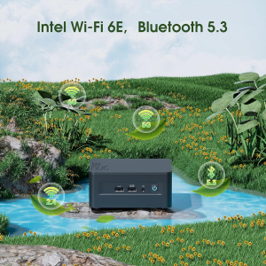 Intel NUC 13 Pro Mini PC, Core i5-1340P Processor Mini Computer (12 Cores, 16 Threads, up to 4.6GHz), NUC 13 i5 Barebone Mini Desktop PC Support 8K UHD/WiFi 6E/BT...