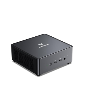 MINISFORUM AI X1-255 Mini PC AMD Ryzen 7 255 (8C/16T, up to 4,9 GHz), 32 GB DDR5 RAM 1 TB M.2 SSD,HDMI/DP/USB4 (4K@120 Hz), Dual Speaker/DMIC,USB-A X 3, 2.5G LAN, Wi-Fi 7/BT5.4