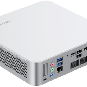 MINISFORUM Elite Mini M1-1295 Mini PC Barebone with Intel Core i9-12950HX (16C/24T, Turbo up to 5.0GHz), HDMI 2.1/DP 1.4/USB-C, LAN 2.5GbE, 4x USB-A, Wi-Fi 6E, BT 5.2（NO RAM/SSD/OS