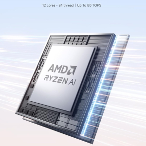 MINISFORUM Mini PC AI X1 Pro AMD Ryzen AI 9 HX370(12 Cores/24 Threads, up to 5.1GHz)&AMD Radeon 890M Mini Gaming Computer,32GB DDR5 1TB PCIe 4.0 SSD, 8K Quad Display,Dual 2.5...